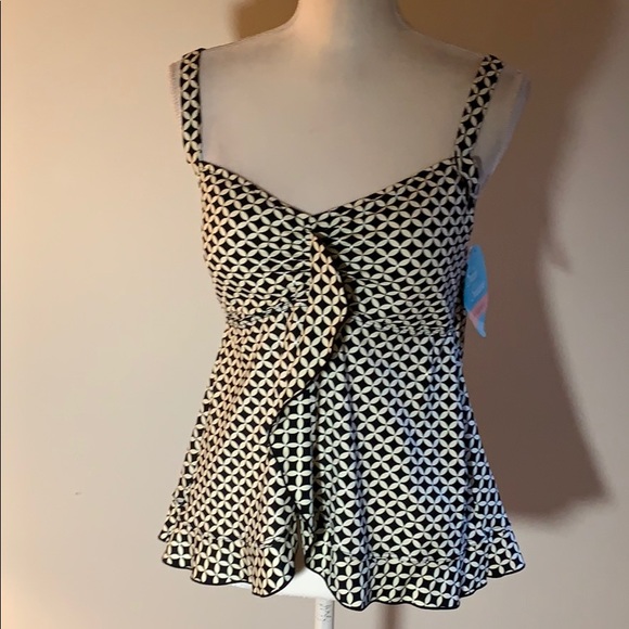 NWT Swim Solutions Tankini Top - Picture 2 of 6